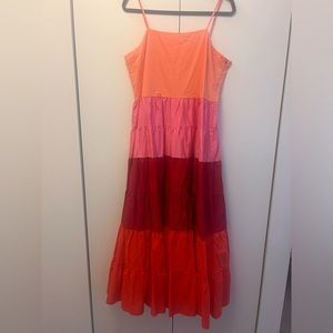 Colorblock English Factory sundress from Tuckernuck